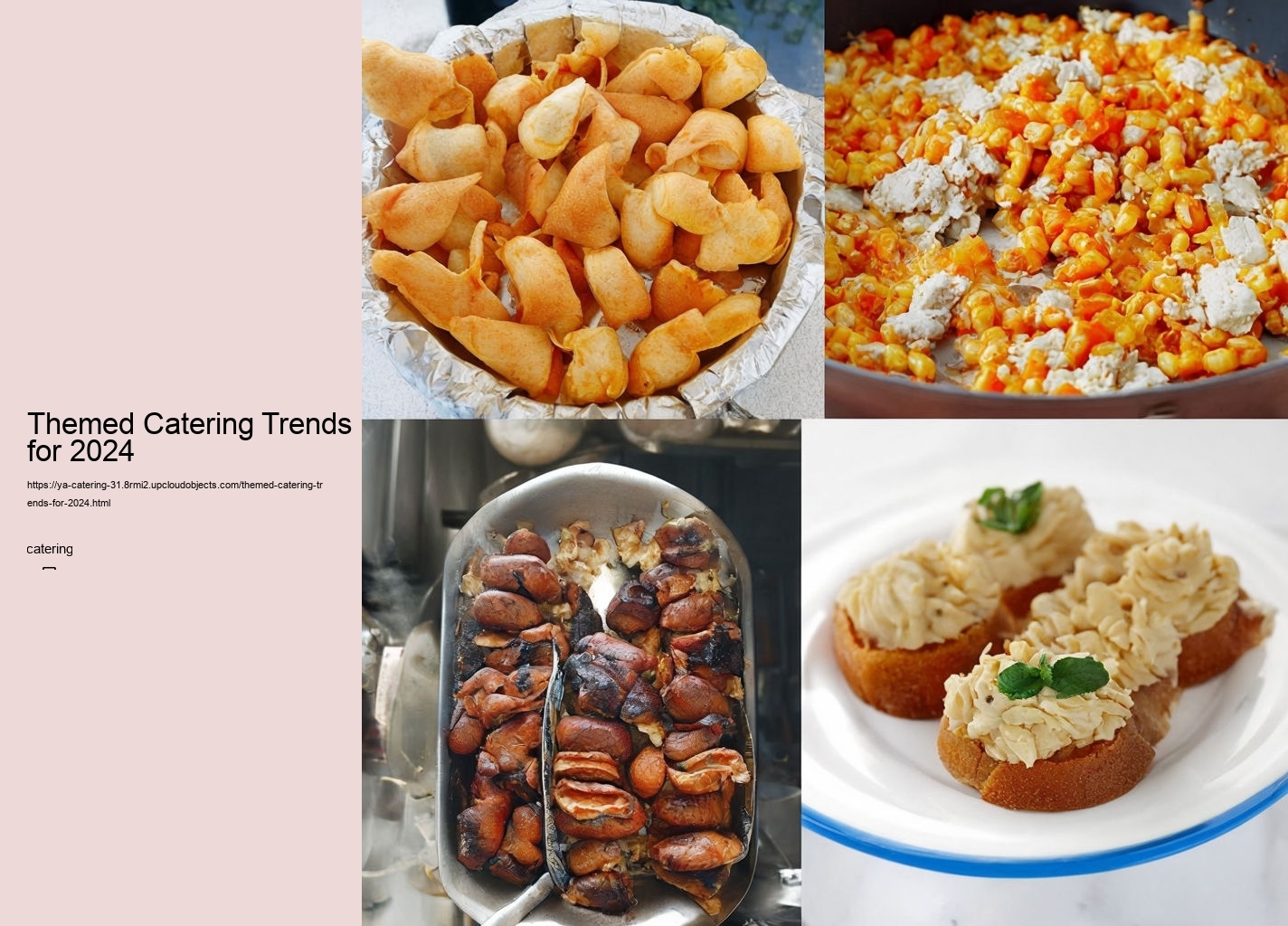 Themed Catering Trends for 2024